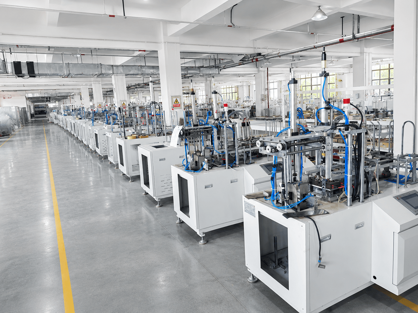 Precision Manufacturing in a Fully Organized Production Line